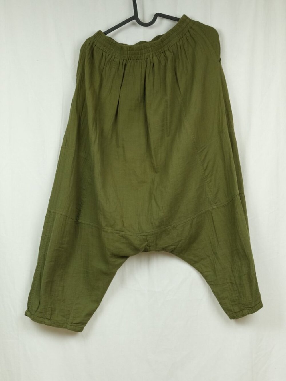 Atelier Delphine Kiko Pant Boho Loose Cotton Pants Green Size S - Picture 3 of 5